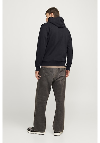 Jack & Jones Erkek Sweat 12256838 Siyah Siyah