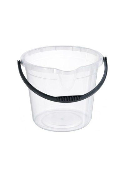 Ergonomik Saplı 13 Litre Temizlik Kovası İle Kolay Temizlik Açık Gri