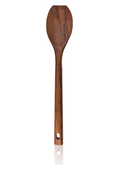 The Mia Natura Akasya Spatula 34x7 Cm Kahverengi