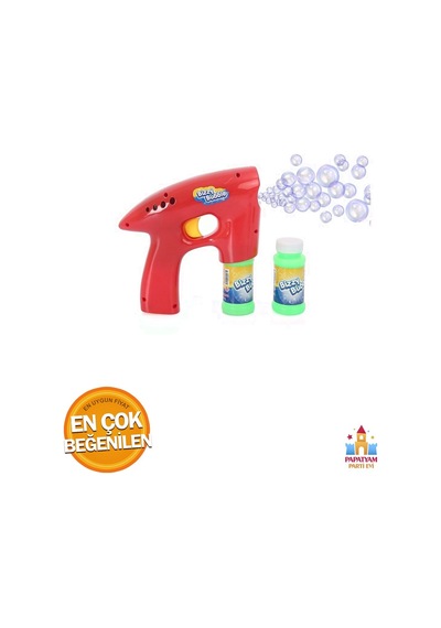 Pilli Işıklı Köpük Tabanca - Eğlenceli Çocuk Oyuncakları Trendleri