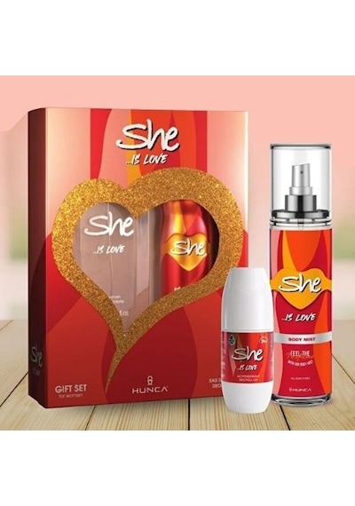 She Is Love Kadın Kişisel Bakım Seti