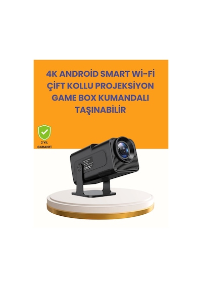Hcs350pro 1080p Full Hd Taşınabilir Android Projektör