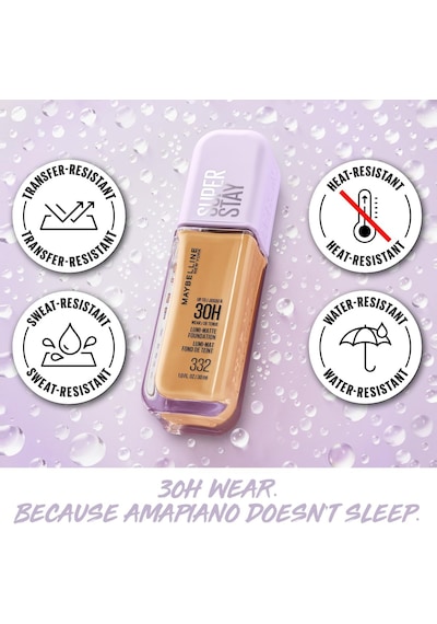 New York Super Stay Lumi Matte Fondöten - 126 Çok Renkli