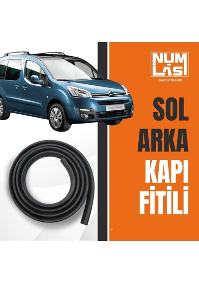 Citroen Berlingo 2008-2018 Sol Arka Kapı Fitili-a Kalite-numlas-nm4407