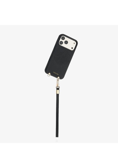 Kombinlenebilir - Apple Uyumlu iPhone 17 Pro Uyumlu Magsafe Özellikli Pu Deri Tasarım Kılıf - By Bera Lina Siyah