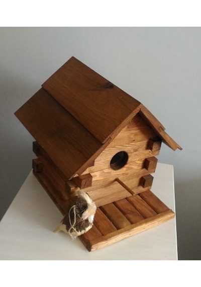 Ahşap Kuş Yuvası Kuş Evi