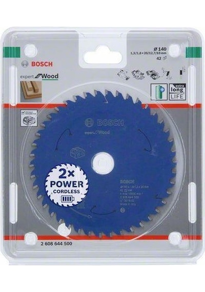 Bosch Expert 140 20 42 Diş Akülü Makineler İçin Ahşap Testere Bıçağı 2608644500