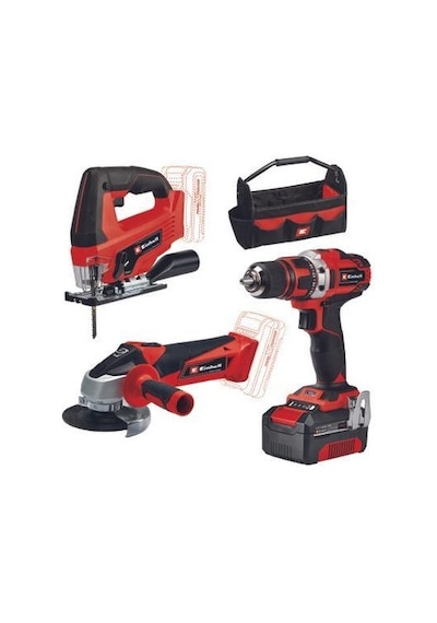 Einhell TE-TK 18/3 Li Kit JS+CD+AG Akülü Kombo Set - 4257241