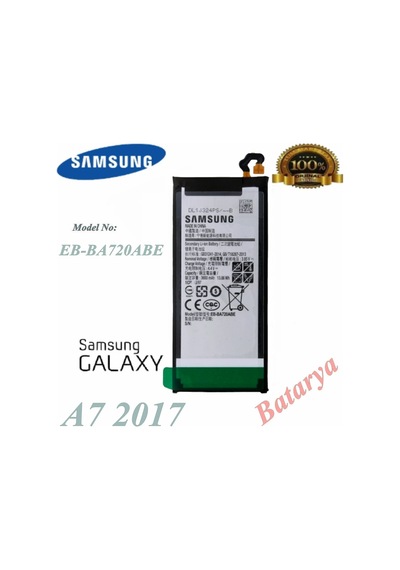 Samsung Uyumlu Galaxy A7 2017 Batarya Eb-Ba720Abe Servis Ürünü Batarya 3