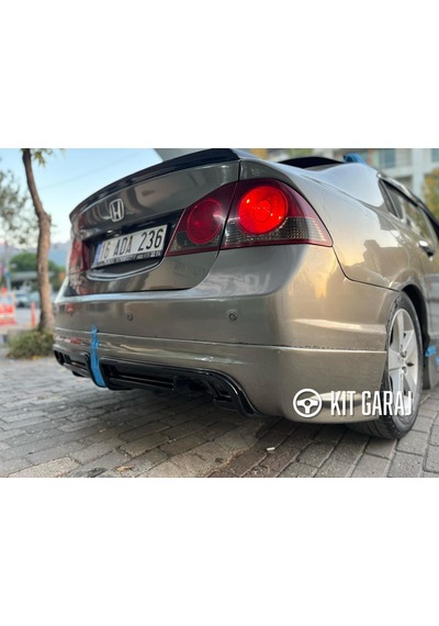 Honda Civic 2006-2012 Arka Ek Plastik Boyasız