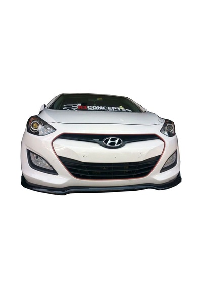 Hyundai İ30 Ön Lip Parlak Siyah Plastik Ön Ek Karlık 2012 2013 2014 2015 2016 2017