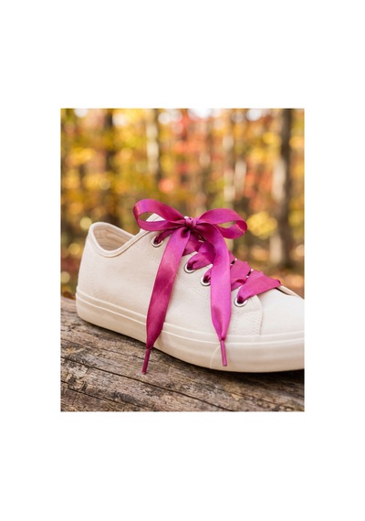 Last İcon Last Icon Fuşya Saten Kurdele Bağcık 120 Cm Sneaker Ve Keten Ayakkabılar İçin
