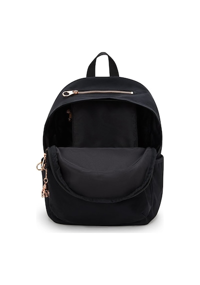 Kipling Kıplıng Delia Orta Boy Sırt Çantası Siyah Black Rose Spıce Siyah