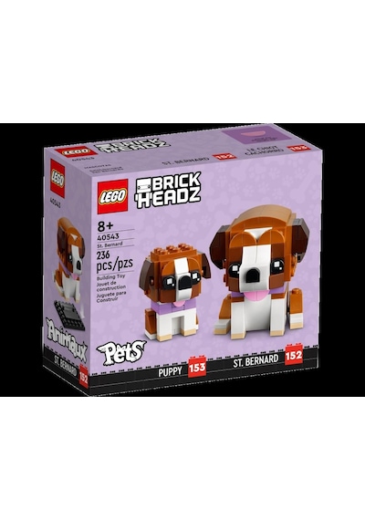 LEGO® BrickHeadz 40543 St. Bernard 236 Parça