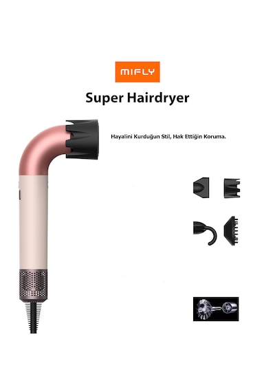 Mıfly Super Hairdryer Saç Kurutma Makinesi