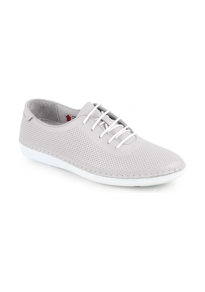 Libero L077.228 Hakiki Deri Lazer Kesim Delikli Nefes Alan Bağcıklı Kadın Casual Ayakkabı 26y GRİ Libero L077.228 Hakiki Deri Lazer Kesim Delikli Nefes Alan Bağcıklı Kadın Casual Ayakkabı 26y GRİ