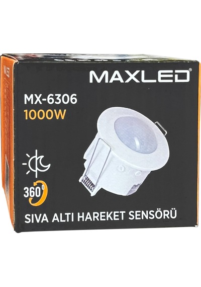 Maxled Mx-6306 Sıva Altı Sensör