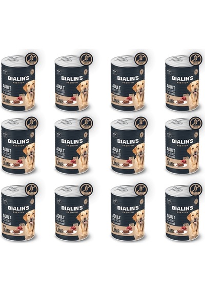 12'li Yetişkin Köpek Maması - Kuzulu 400 Gram