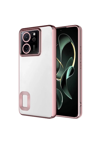 Kilifone - Xiaomi Uyumlu Mi 13t - Kılıf Kamera Korumalı Tatlı Sert Omega Kapak - Rose Gold