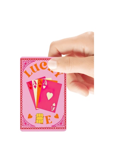 Lucky Me - Şanslıyım Temalı Parlak Kredi/banka Kart Kaplama Sticker Standart