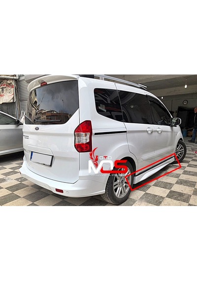Ford Courier Marşpiyel Uyumlu Sağ Sol Takım Fiberglass Boyasız