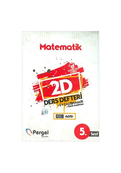 5.Sınıf Matematik 2D Ders Defteri -  Pergel