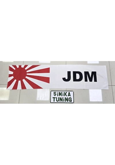 Jdm Japan Otomobil Torpido Havlusu Göğüs Halısı Üniversal Yıkanabilir Her Araca Uyumlu