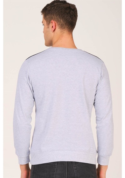 V4000 Dewberry Erkek Sweatshırt-gri Gri