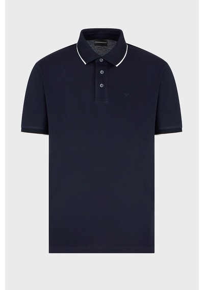 Emporio Armani Erkek Polo Yaka T Shirt Em000858 Af12955 Ub118 Lacivert Lacivert