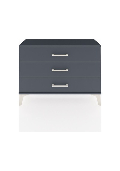 Arges Şifonyer 3 Çekmeceli 88x30x64 Antrasit-antrasit Antrasit