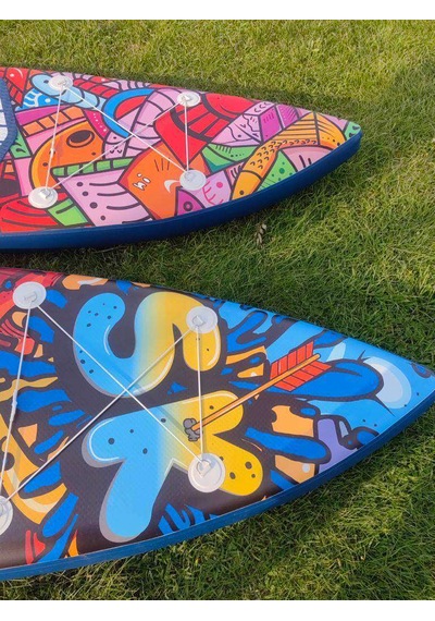 Grafitti Sup Paddle Board Şişme 350x82x15cm Sörf Tahtası Full Set