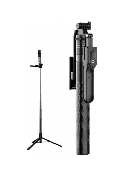 Coverzone Bluetooth Selfie Çubuğu Ve Tripod, 360 Dönebilen Telef