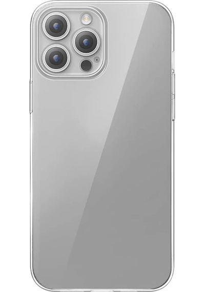 Baseus İphone 15 Pro Max Schott Serisi Şeffaf Silikon Kılıf + Tempered Ekran Koruyucu Set- 5775 Mh-hs6954-7805