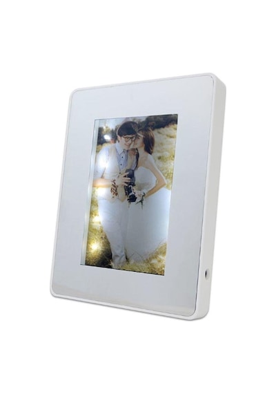Led Işıklı Fotoğraflı Kare Sihirli Ayna-432