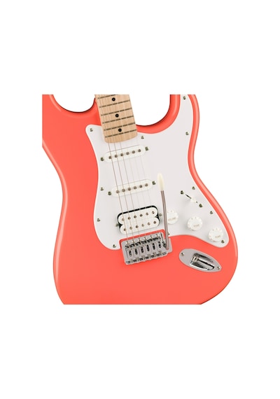 Squier Sonic Stratocaster Hss Akçaağaç White Pickguard Tahitian Coral Elektro Gitar