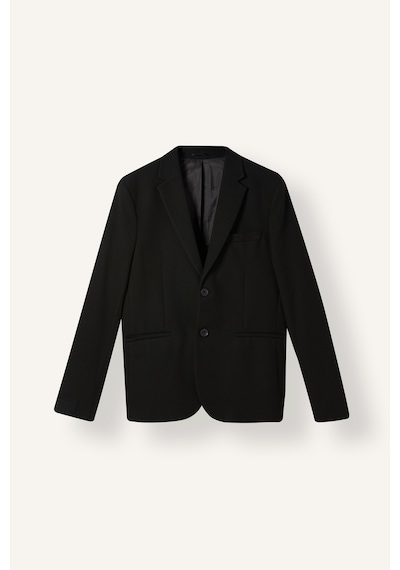 Defacto Modern Fıt Penye Blazer Ceket F2347ax26spnv64 Lacivert-nv64