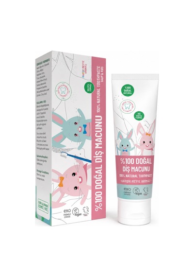 %100 Doğal Diş Macunu Babykids 50 Ml