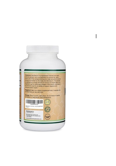 Double Wood Monolaurin 1000 Mg 210 Kapsül