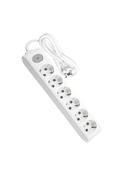 Viko Multi-let 6lı Anahtar-topraklı Kablolu Ç.k 3m Priz