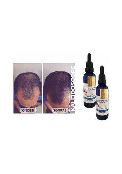 Kaleidoscope Miracle Drops Hair Oil For Strengthen Weak Hair Unisex Saç Bakım Yağı 2 Adet