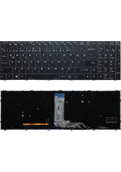 Siyah-rgb-ışıklı, Notebook Klavye - Monster Tulpar T7 V23 İ7-10870h Muadili İle Uyumlu Siyah-rgb-ışıklı, Notebook Klavye - Monster Tulpar T7 V23 İ7-10870h Muadili İle Uyumlu