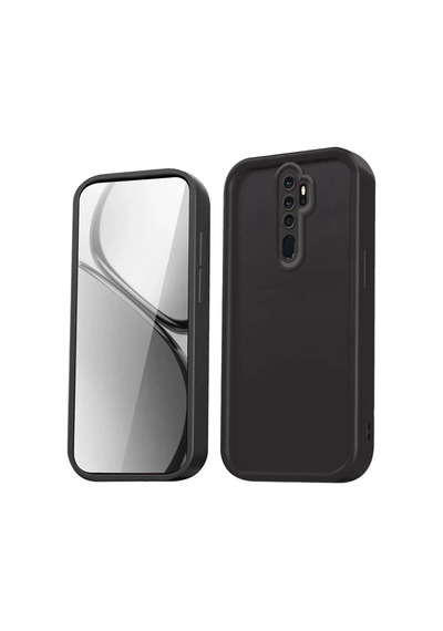 Xiaomi Redmi Note 8 Pro Uyumlu Kılıf Viera Silikon - Siyah