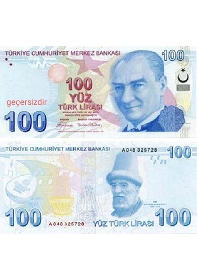 Geçersiz Düğün Sahte Şaka Oyun Parası 100 Adet 100 Tl