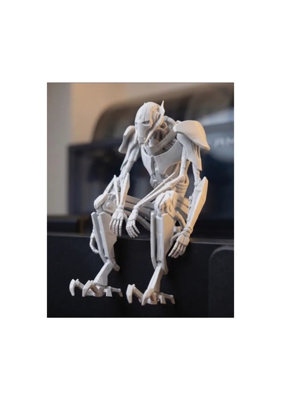 Oturan General Grievous Figür Star Wars 10 Cm