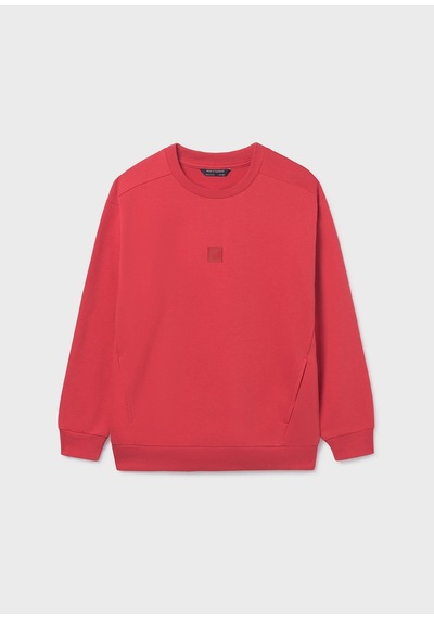 Mayoral Erkek Çocuk İki İplik Sweatshirt Kırmızı KIrmızı