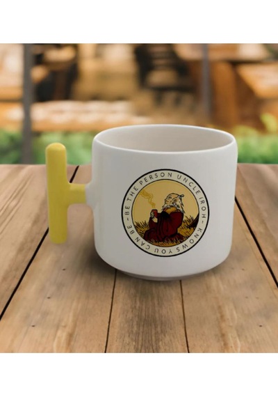 Bilge - T Kulp Kupa Beyaz