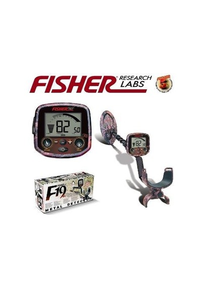 Fisher F19 Ltd Camo - 10X15 İnch Dd - Vlf Metal Arama Dedektörü