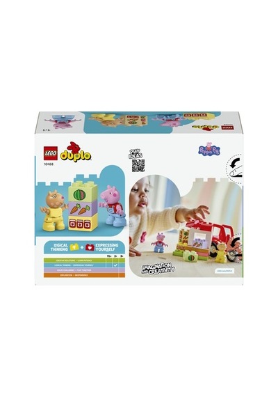 Lego Peppa Pig Traktör Seti, 2 Yaş Ve Üzeri Çocuklar İçin Eğitici