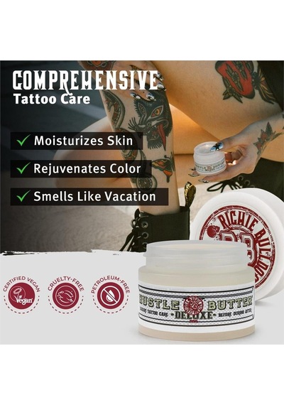 Hustle Butter Deluxe Tattoo Aftercare - 1oz/30ml Dövme Bakım Kremi