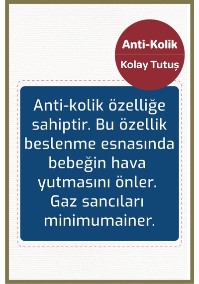 Bebedor Premium Seri Geniş Ağız Antikolik Biberon Tritan 240 Ml